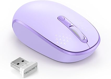 Quiet Wireless Mouse for Laptop PC Mac